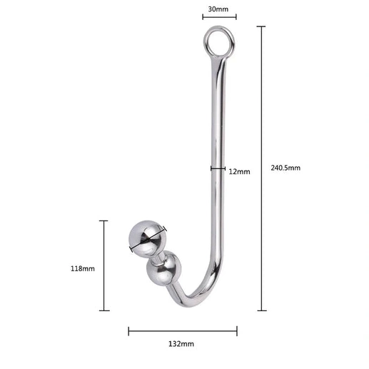 with Hook 5334 and Elegant Cuffs Collar Beaded Anal 1112